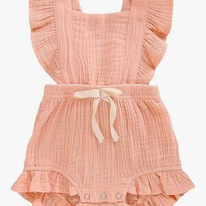 3/$15 Bundle | Baby Girl Ruffled Romper